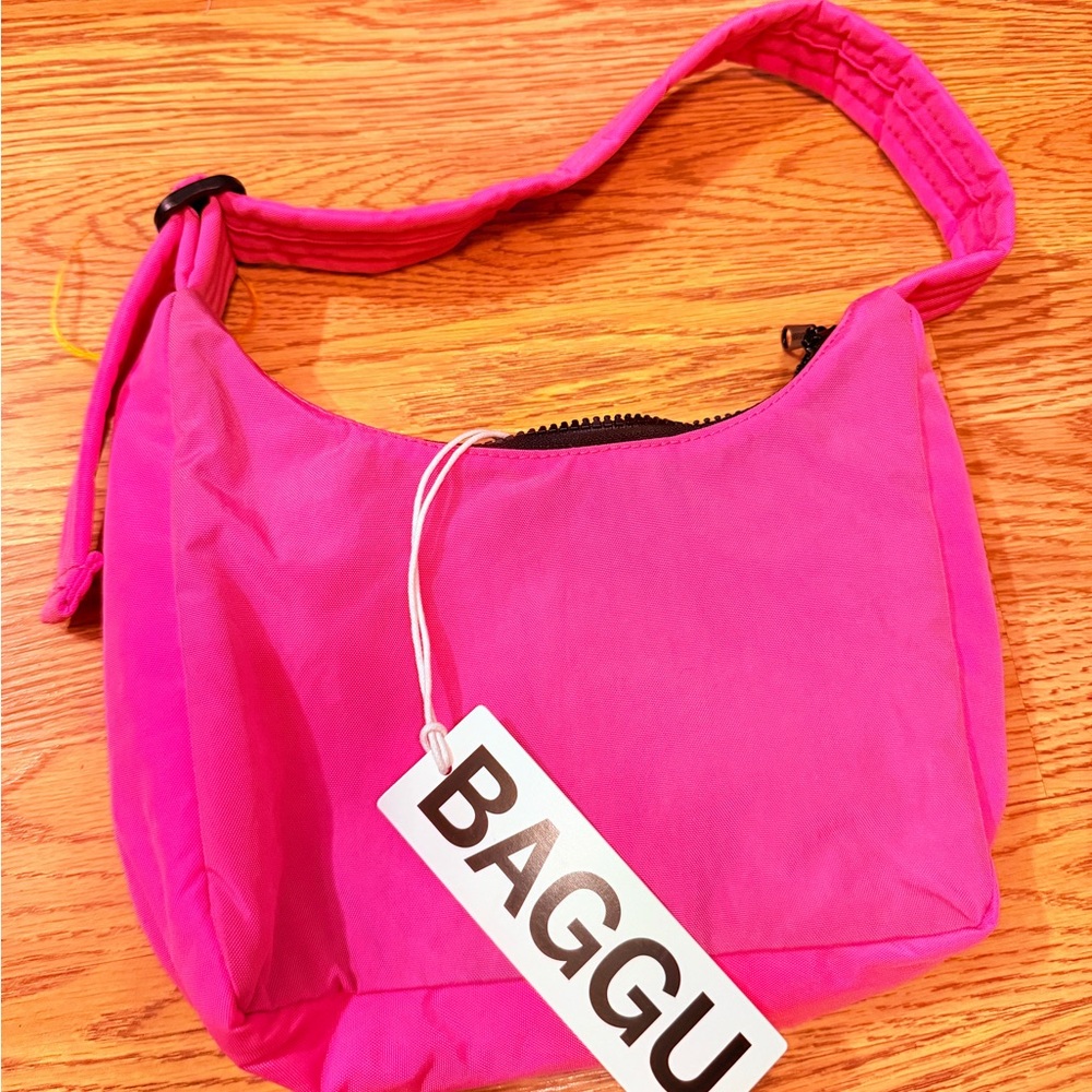 Baggu Bright Pink Shoulder Bag